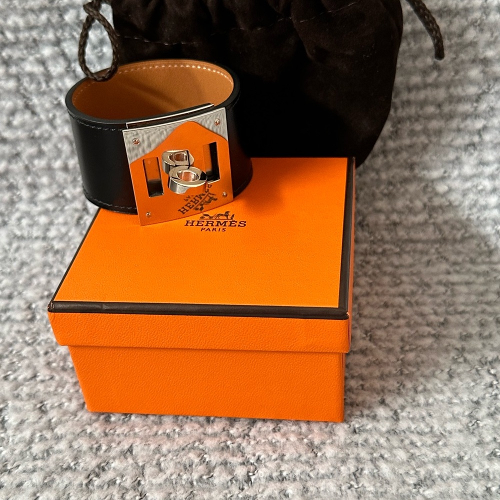 Hermes Black and Silver Women's Watch